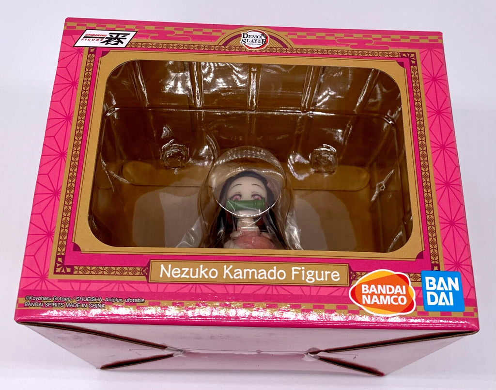 Demon Slayer Kimetsu Nezuko Kamado Figure Shake the Sword Burn Your Heart BANDAI