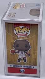 Michael Jordan Pop #137 NBA All-Stars 1988 Funko Pop Basketball 2021 w/protector
