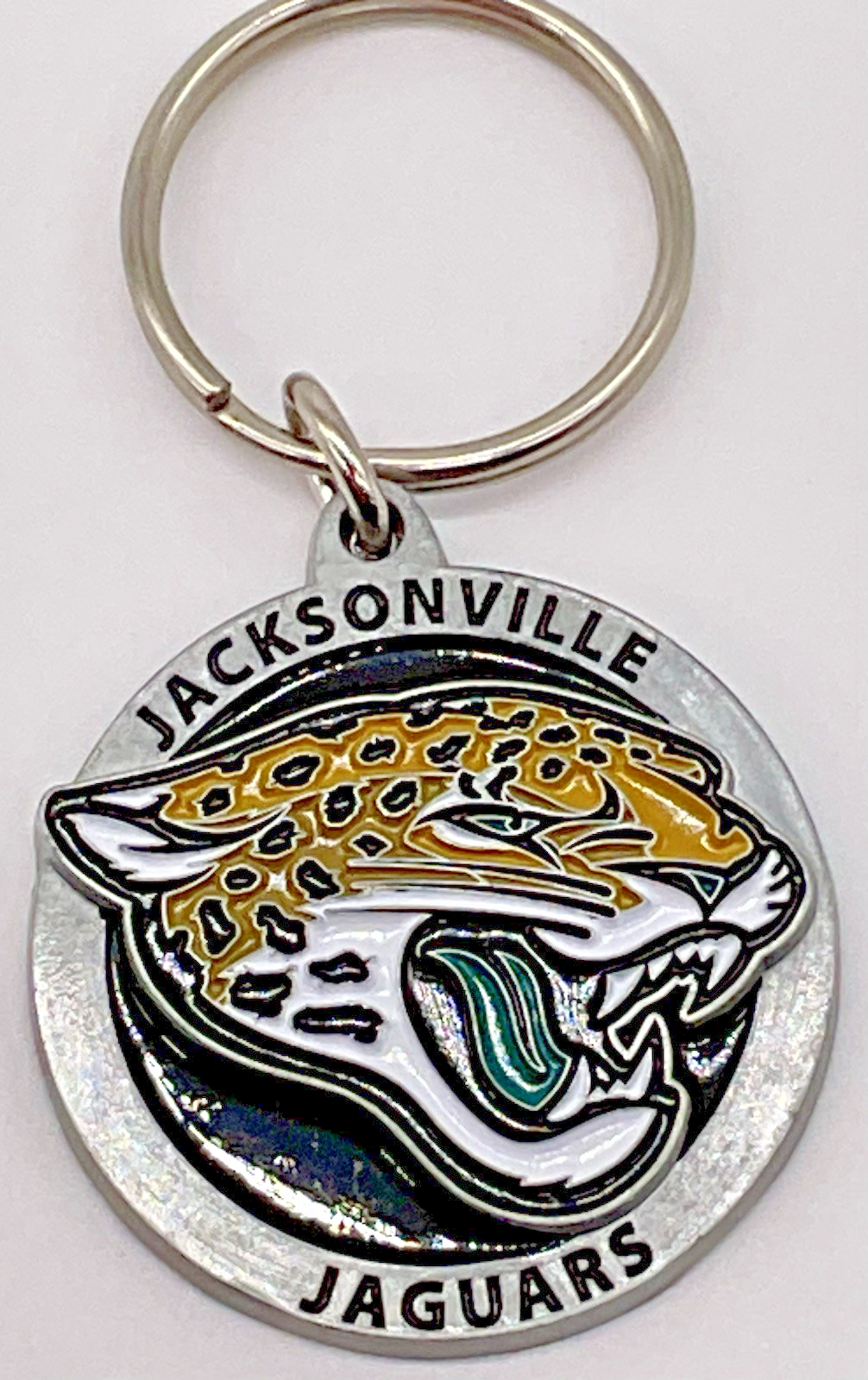 Jacksonville Jaguars NFL Key Chain Metal - NFL Logo Key Chain