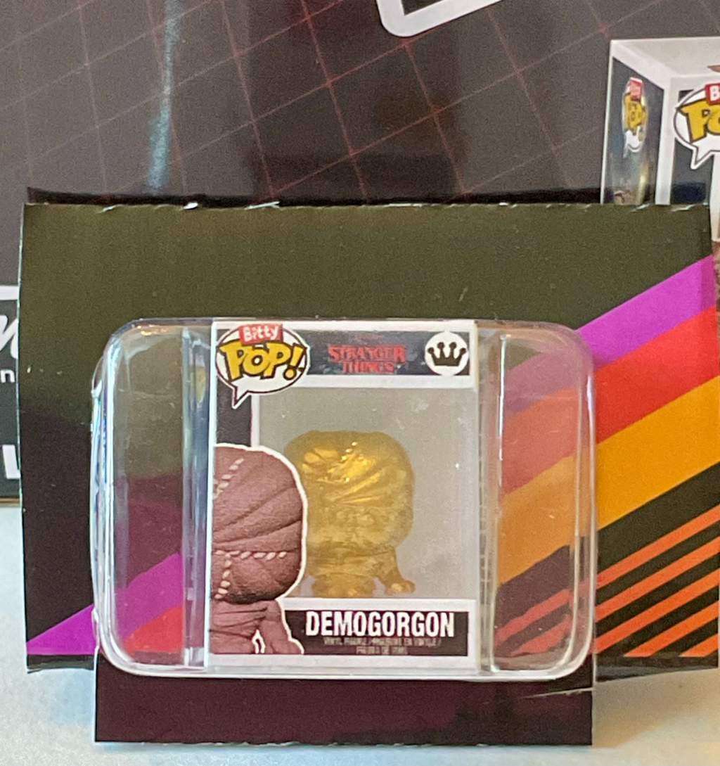 Stranger Things Funko Bitty Pop Chase Gold Demogorgan Season 1 Funko 2026 Rare
