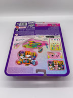 Polly Pocket Care Bears Compact Play Set Mattel 2024 2 Bears 1 Doll, Accessories