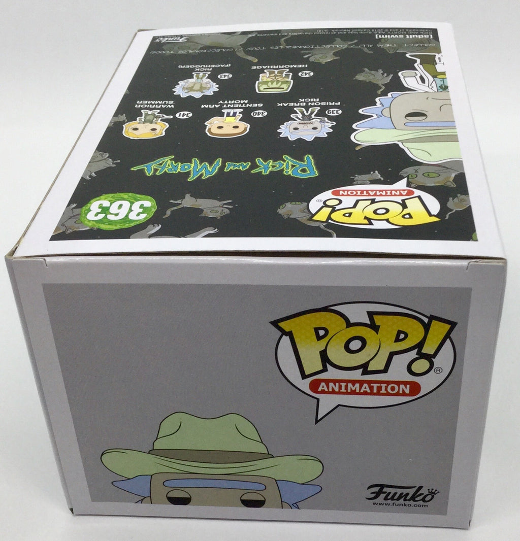 Western Rick Pop #363 Western Morty Pop #364 Vaulted 2018 SDCC in Protectors