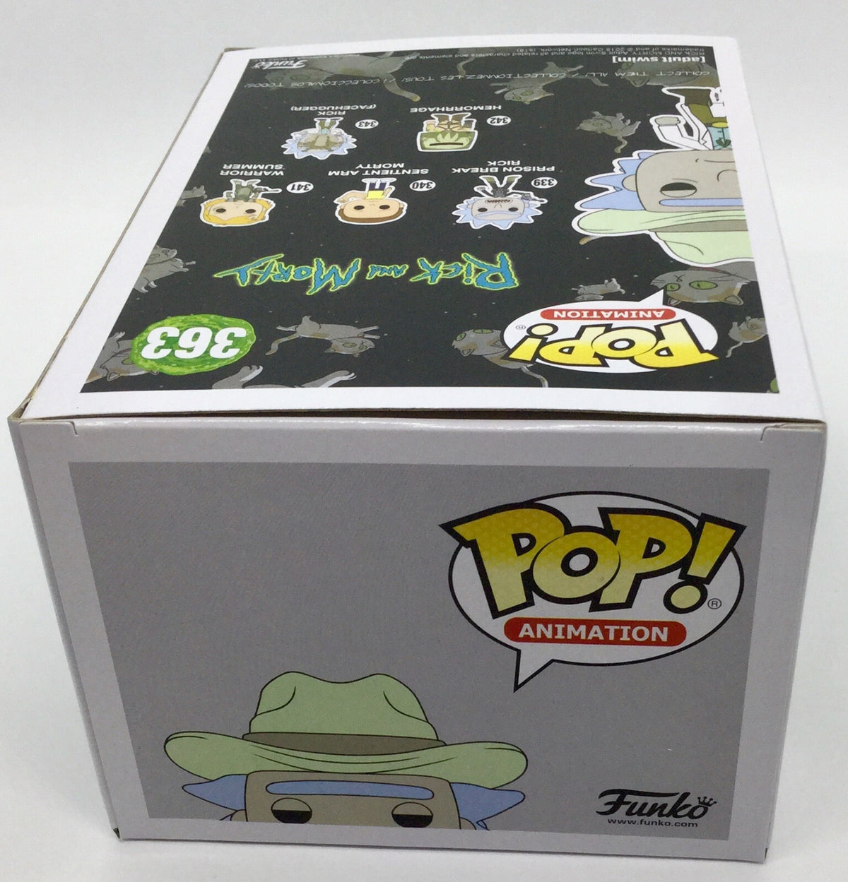 Western Rick Pop #363 Western Morty Pop #364 Vaulted 2018 SDCC in Protectors