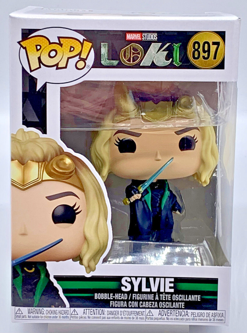 Sylvie Pop #897 Marvel Studios Loki Funko Pop 2021 vaulted