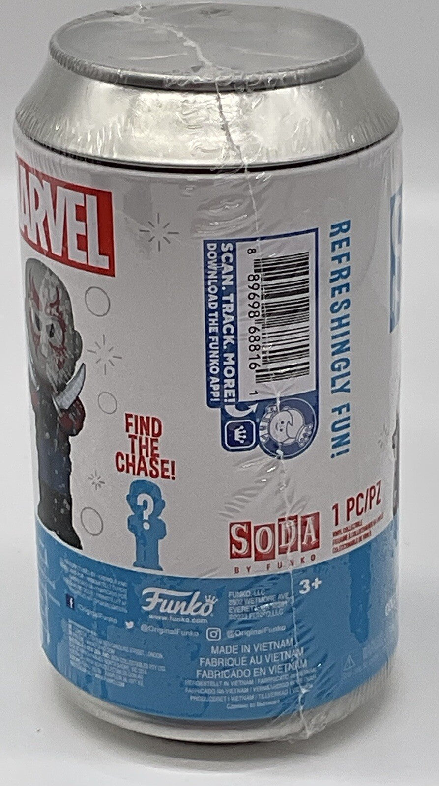 Drax Funko Soda Vinyl Figure Marvel Guardians of the Galaxy Sealed Can 2023