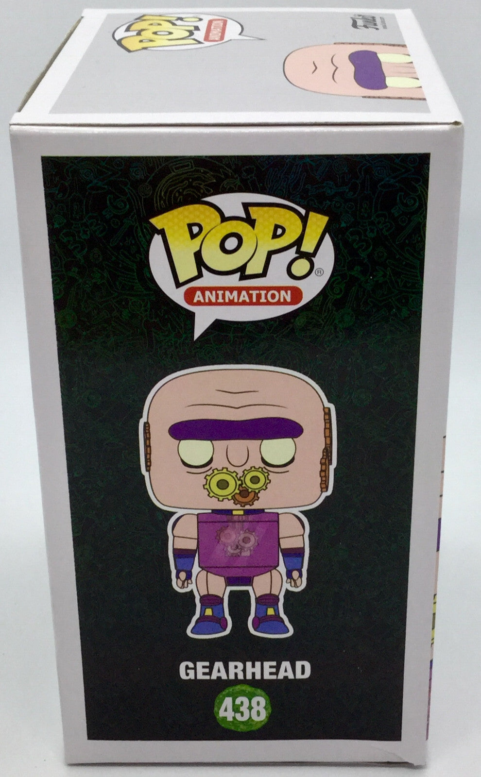Gearhead Pop #438 Rick and Morty 2018 NYCC Vaulted Exclusive Limited Edition 