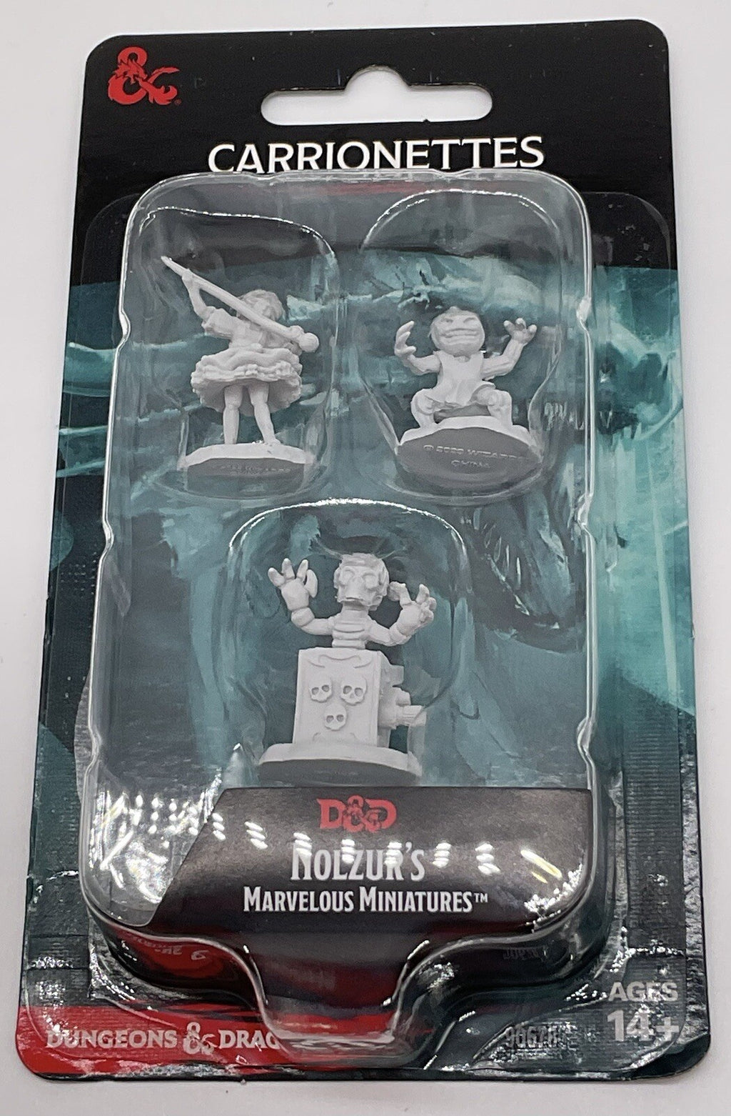 D + D Nolzur’s Marvelous Miniatures Carrionottes Primed Ready To Paint 3 Piece 