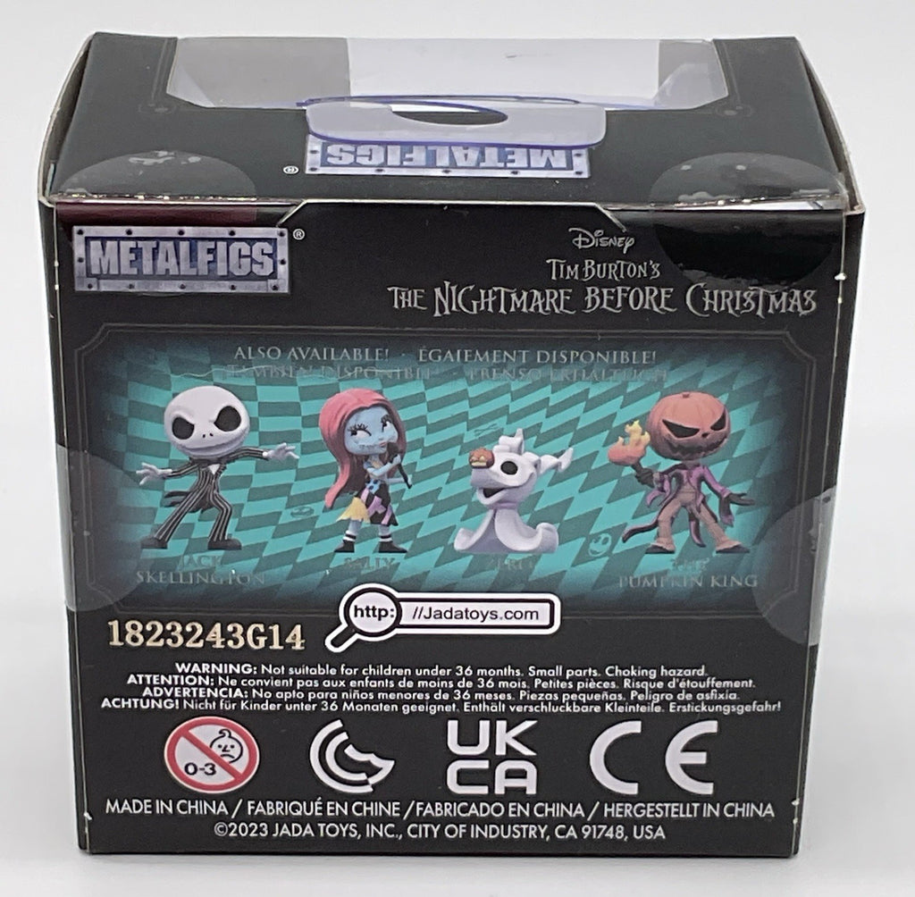 NBX Zero Metal Figs Die Cast Figure Disney Tim Burton Nightmare Before Christmas