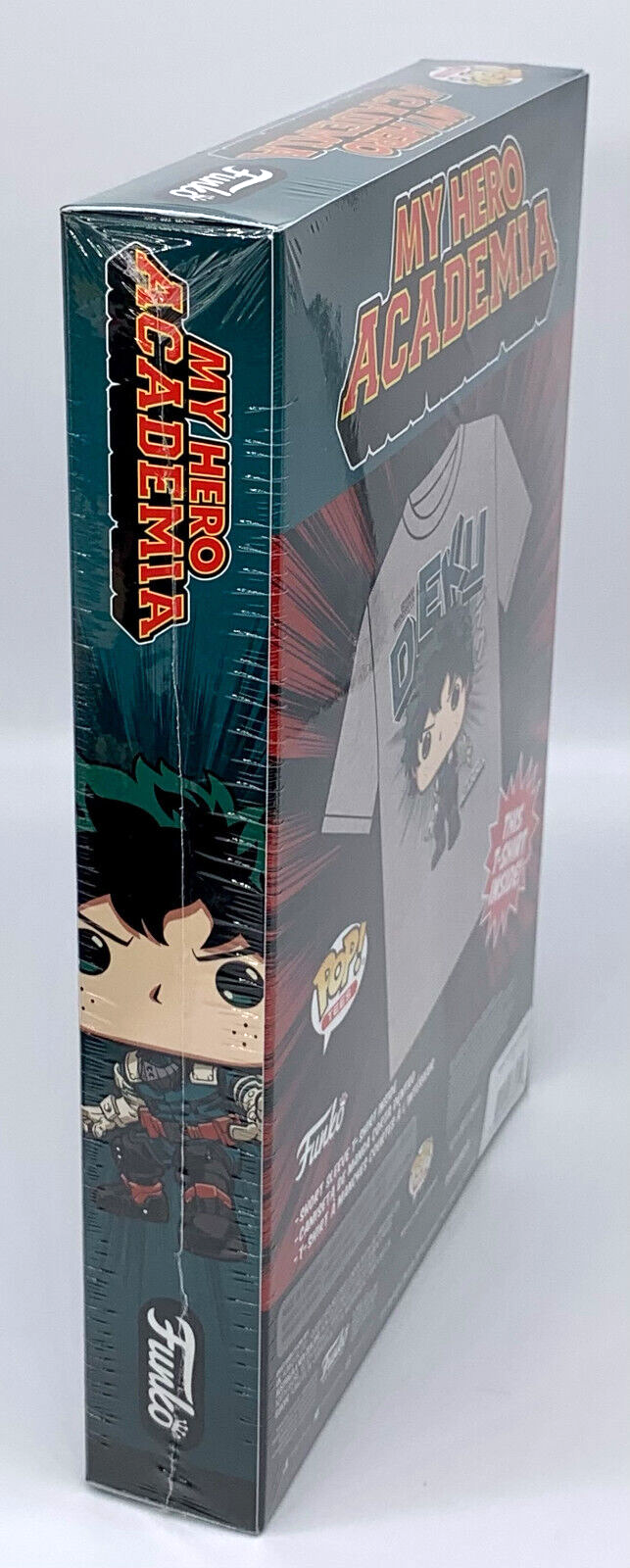 My Hero Academia Deku Funko Tee Size Medium Unisex Boxed t-shirt Short sleeve