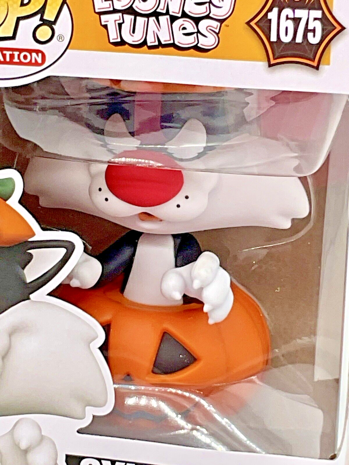Sylvester Pop #1675 Pumpkin Halloween Funko Looney Tunes 2024