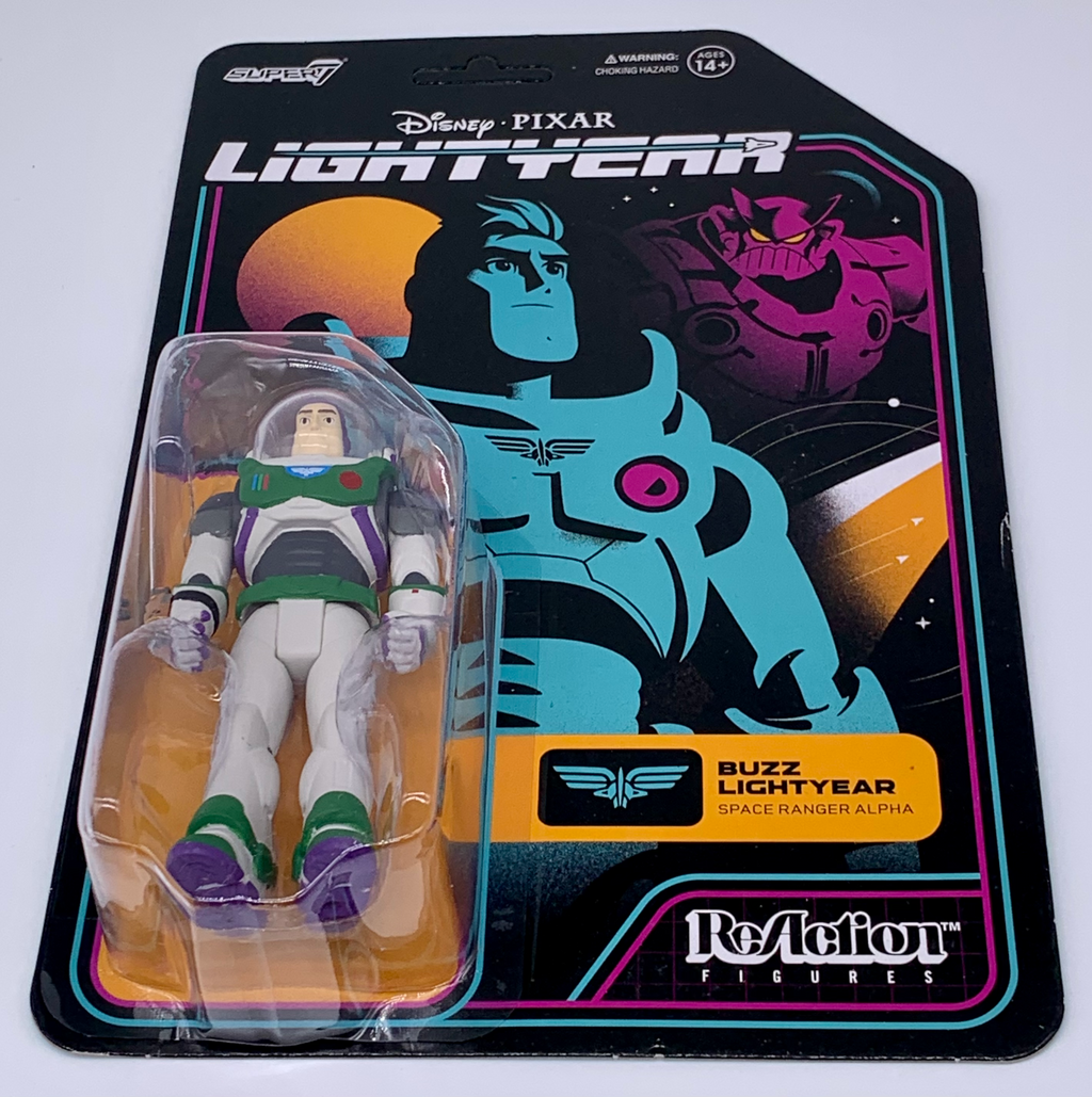 Buzz Lightyear Space Ranger Alpha ReAction Figures 3 ¾ in Disney Pixar Lightyear