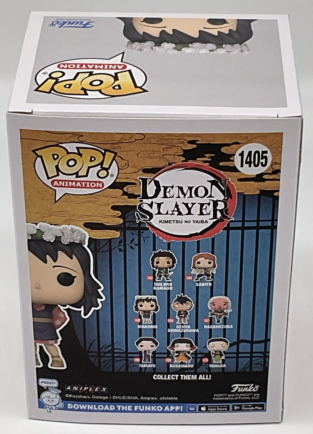 Makomo Pop #1405 Demon Slayer Funko 2023 Pop Animation Demon Slayer