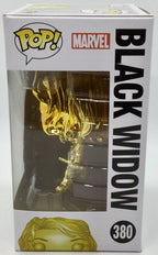 Black Widow #380 Gold Chrome Marvel Studio's 10th Anniversary Funko minor damage