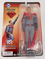 Red Son Superman 8” Action Figure MEGO 2021 DC World's Greatest Heroes