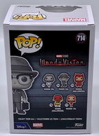 Vision 50's Black & White Pop #714 Funko Wanda Vision Marvel Minor Box Damage