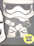 Star Wars First Order Stormtrooper Funko Pop Pin #30 Glows Large Enamel Pin 2022