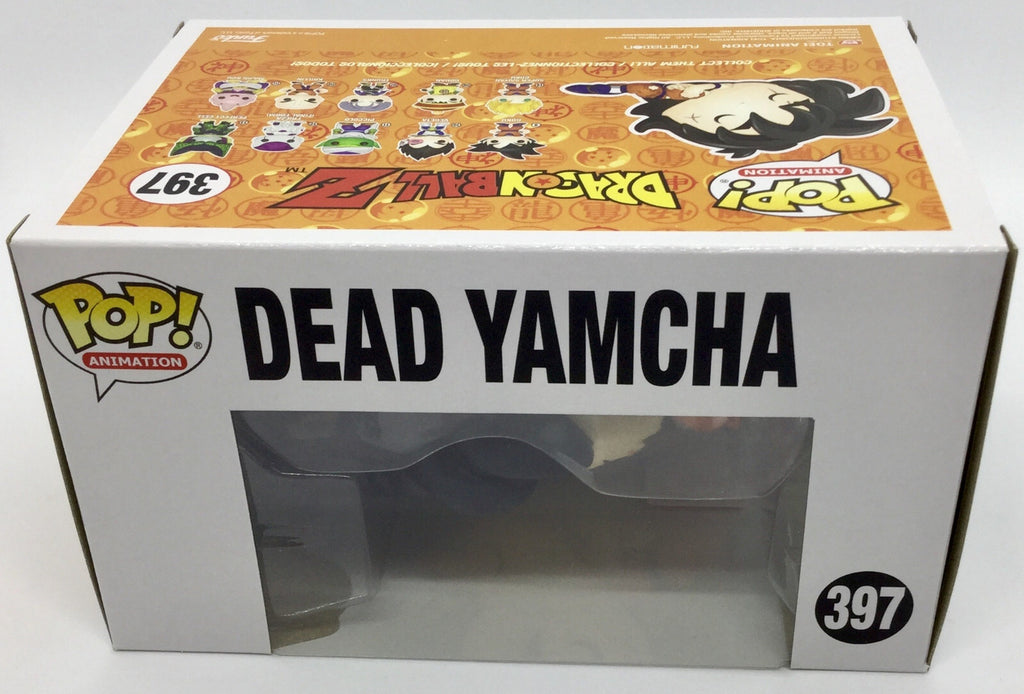 Dead Yamcha Pop #397 Dragonball Z 2018 SDCC Vaulted Limited Edition in Protector