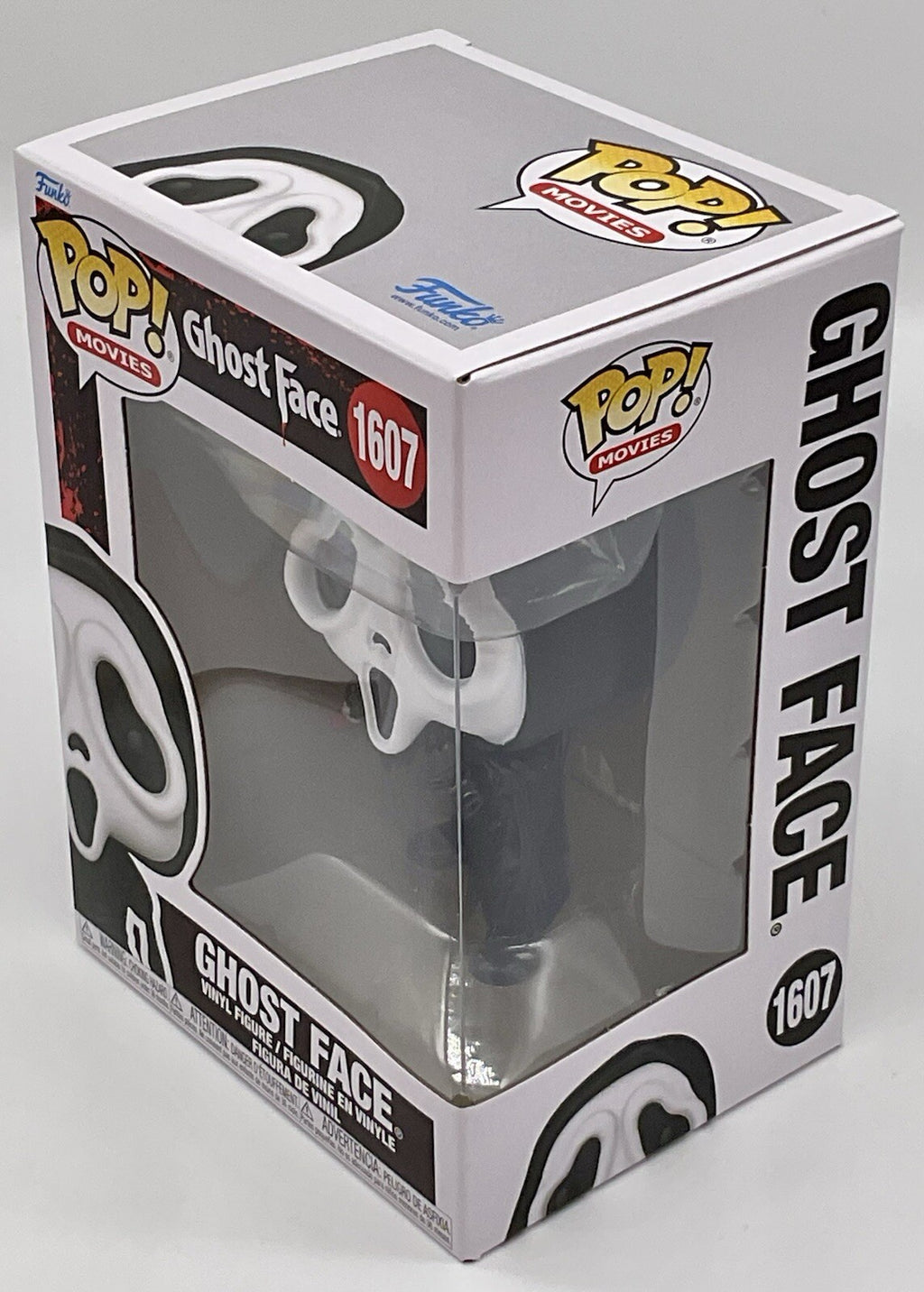 Ghost Face with Knife Pop #1607 Funko Pop Movies 2024 Ghost Face