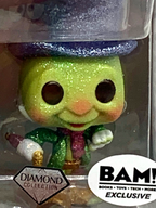 Jiminy Cricket Pop #1026 Disney Pinocchio Diamond Collection Funko Pop Protector