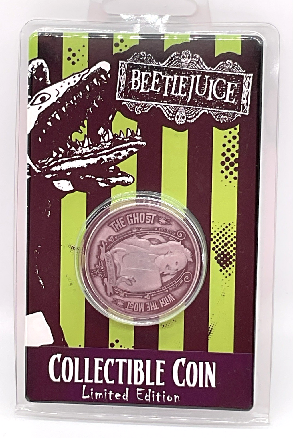 Beetlejuice Collectible Coin Limited Edition Individually Numbered