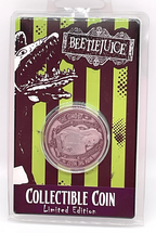 Beetlejuice Collectible Coin Limited Edition Individually Numbered