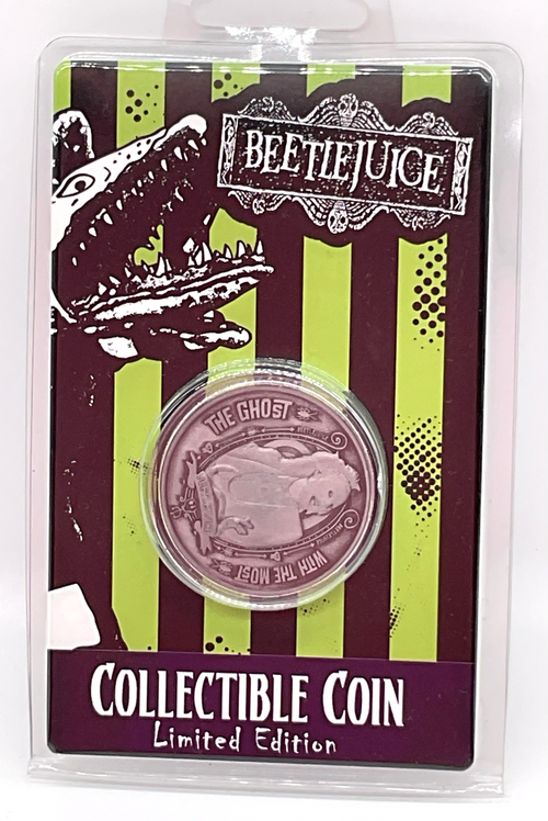 Beetlejuice Collectible Coin Limited Edition Individually Numbered