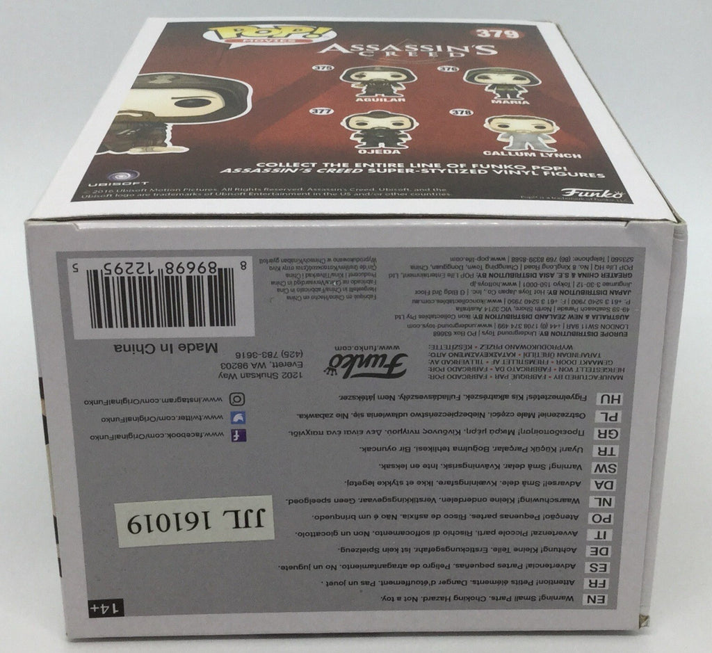 Aguilar Crouching Pop #379 Assassins Creed Funko 2016 Vaulted Loot Crate Excl