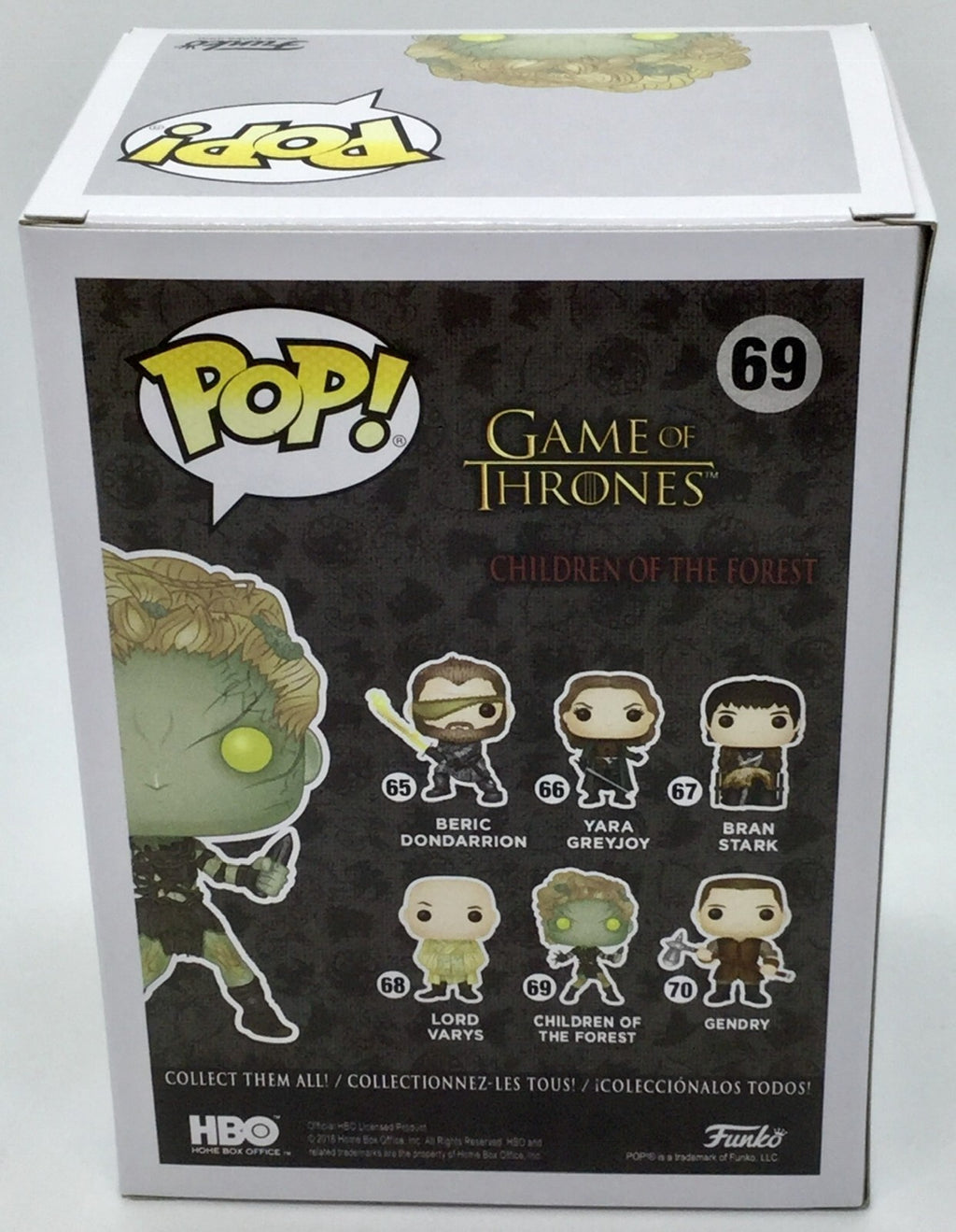 Children of the Forest Pop #69 Game of Thrones Funko Pop 2018 Vaulted