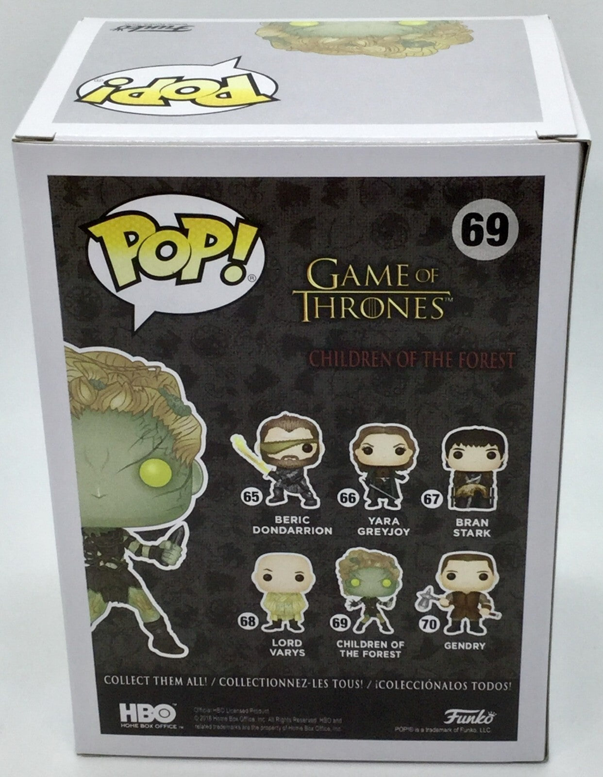 Children of the Forest Pop #69 Game of Thrones Funko Pop 2018 Vaulted