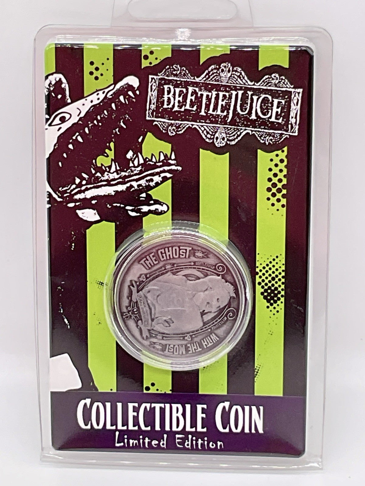 Beetlejuice Collectible Coin Limited Edition Individually Numbered