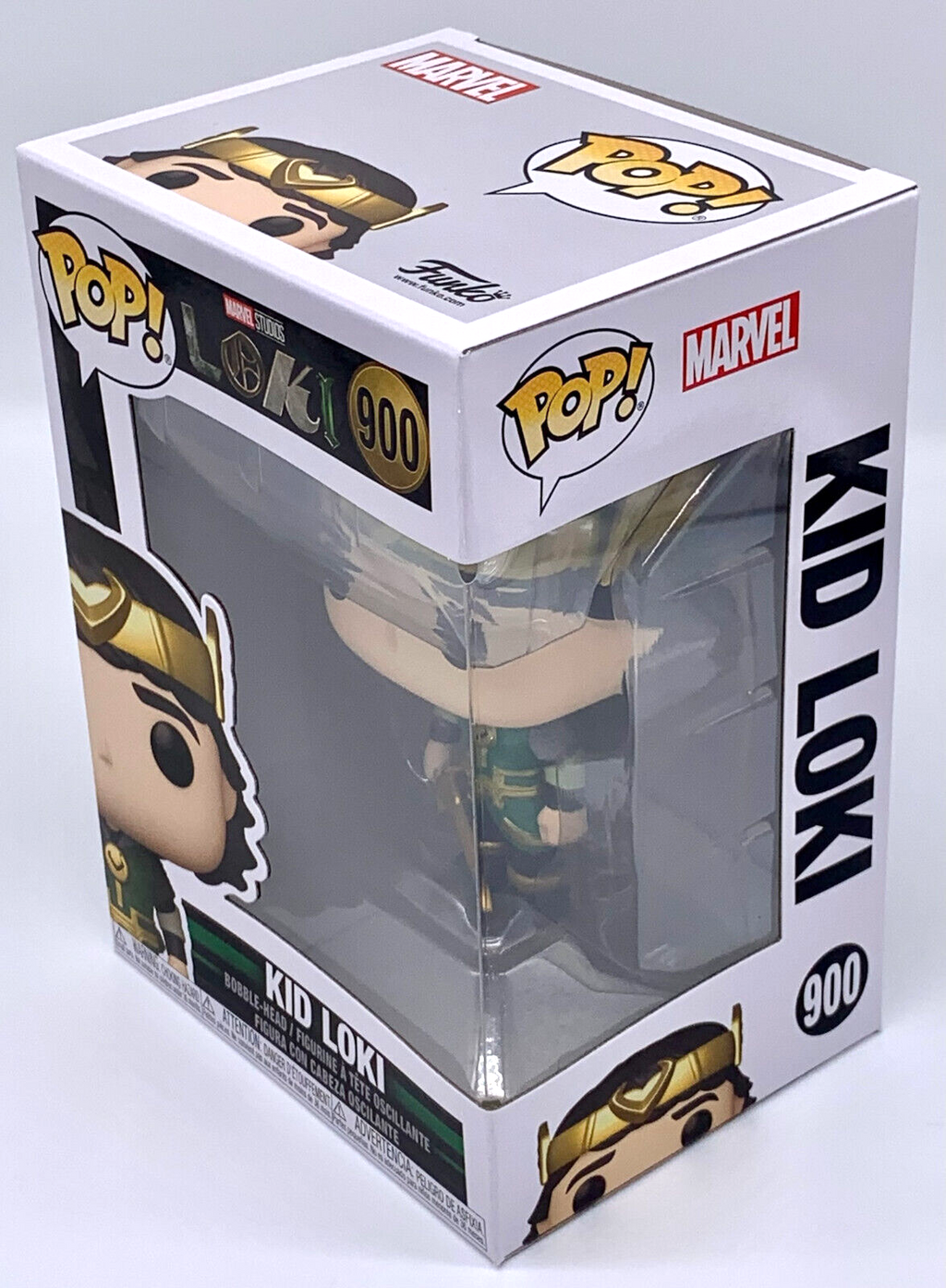 Kid Loki Pop #900 Marvel Studios Funko 2021 Loki