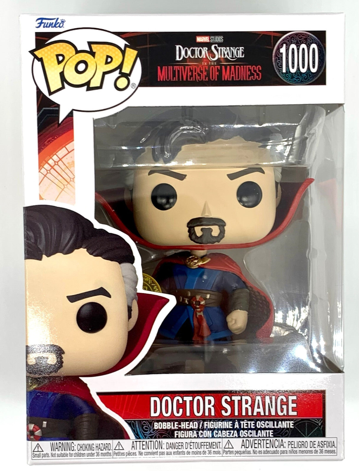 Doctor Strange Pop #1000 Multiverse of Madness Funko 2022 Marvel Studios