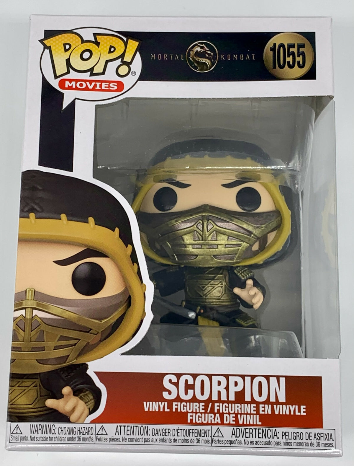 Scorpion Pop #1055 Mortal Kombat Funko Pop Movies 2021