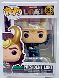 President Loki Pop #898 Marvel Studios Loki Funko Pop 2021 in Pop Protector