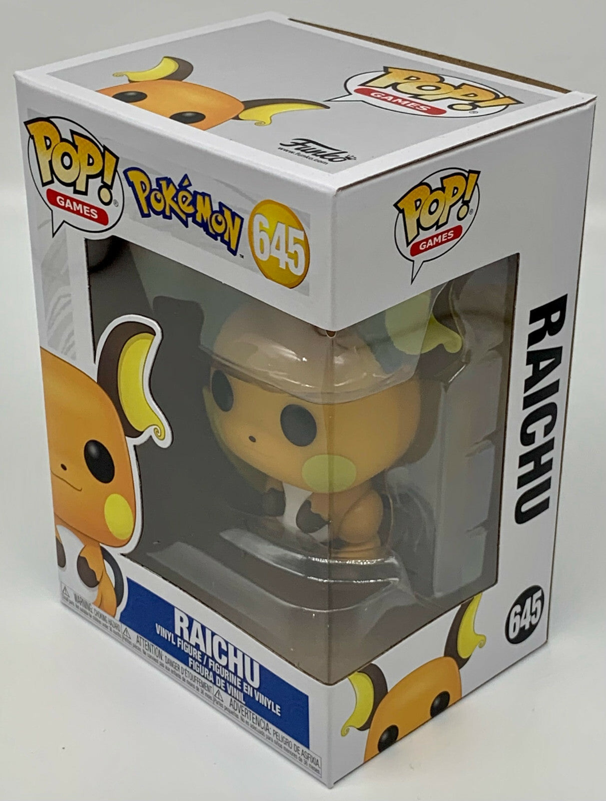Pokemon Raichu Pop #645 Pokemon Funko Pop Games 2020 Pokemon