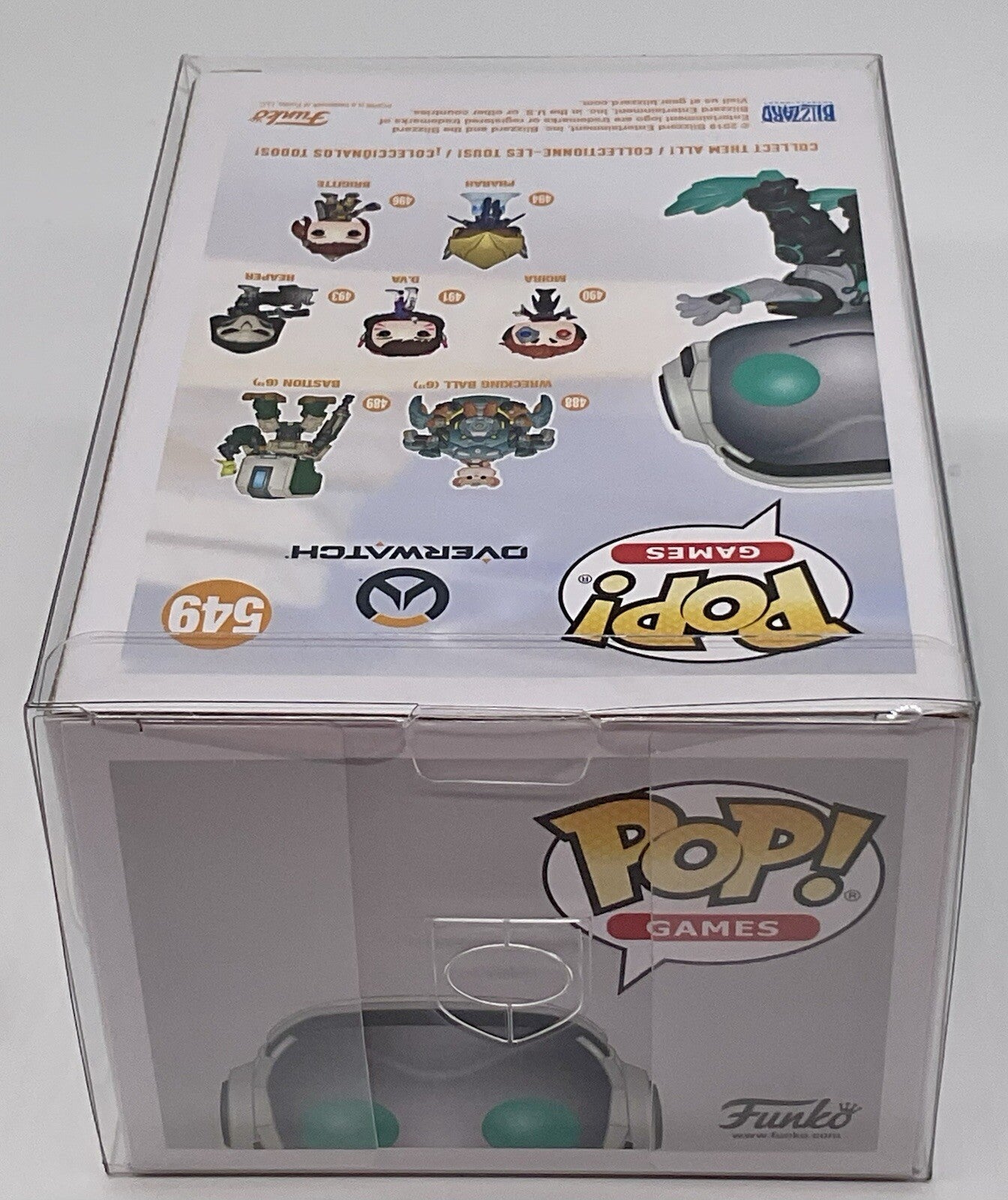 Lucio Pop #549 Overwatch Funko 2019 Blizzard Exclusive Vaulted in Protector