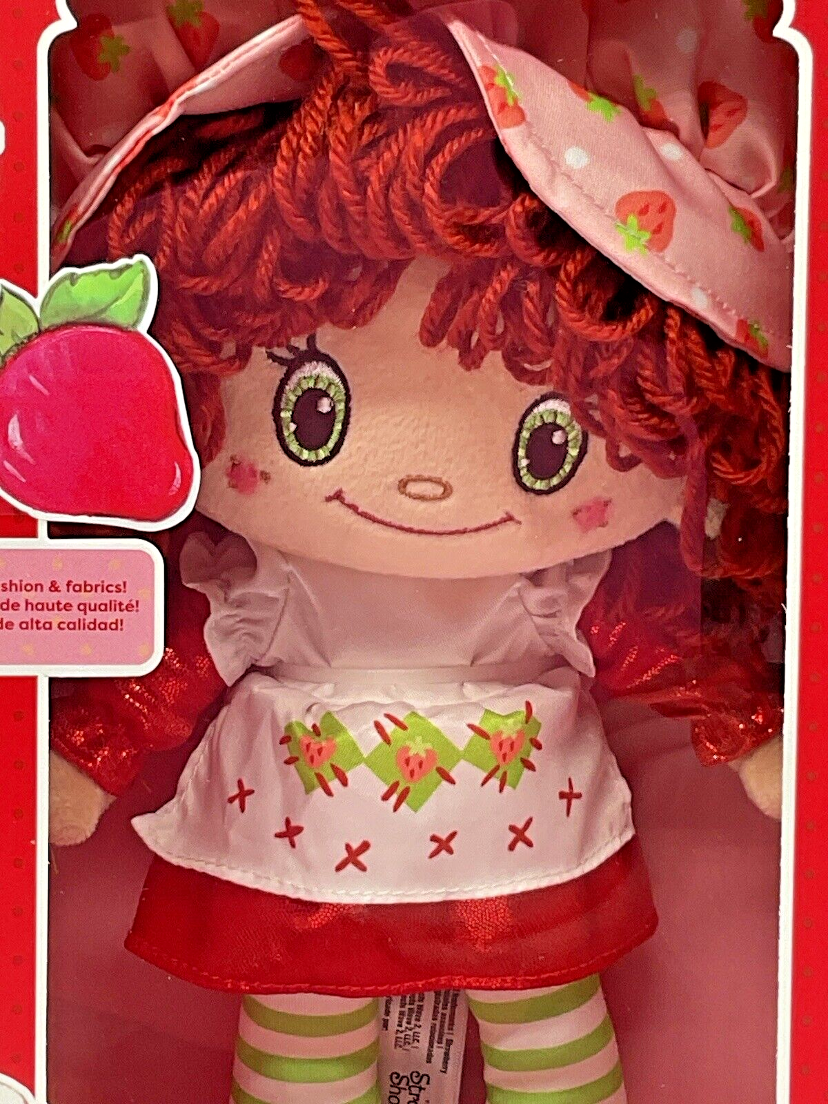Strawberry Shortcake Rag Doll The World of Strawberry Shortcake 14 Inch Doll