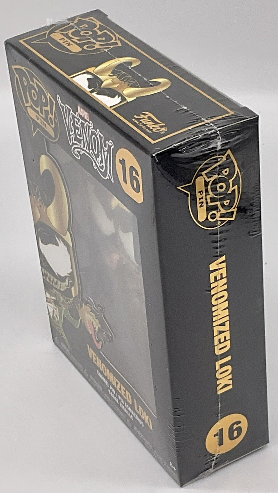 Venomized Loki Funko Pop Pin #16 Marvel Venom Funko 2021 Large Enamel Pin Loki