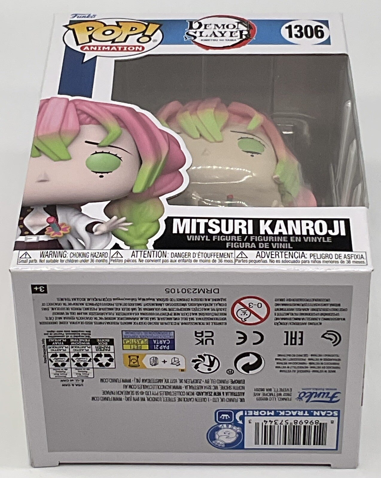 Mitsuri Kanroji Pop #1306 Demon Slayer Funko 2023 Pop Animation Demon Slayer