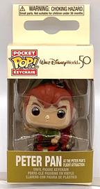Peter Pan at the Peter Pan’s Flight Attraction Pocket Pop Key Chain Funko Disney