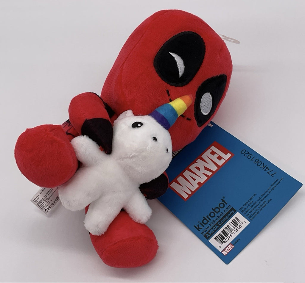 Deadpool With Unicorn Phunny Plush Marvel 6.75 inch Kid Robot Deadpool