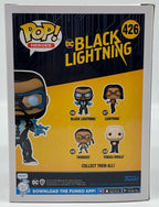 Black Lightning Pop #426 Funko Pop Heroes 2021 Black Lightning