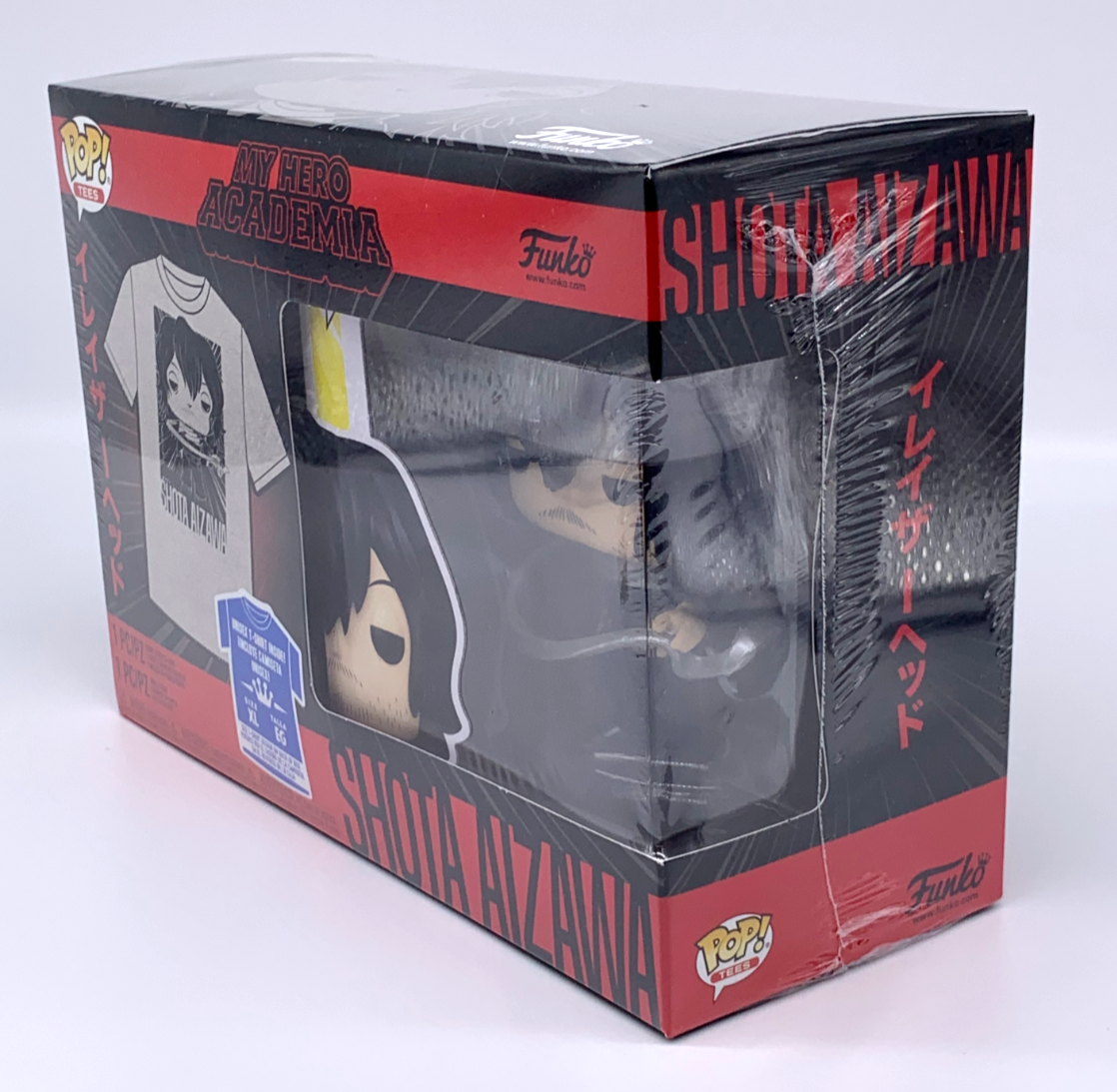 Shota Aizawa Pop #375 w/Short Sleeve T-Shirt Funko 2022 My Hero Academia Medium