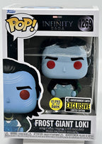 Frost Giant Loki Pop #1269 Glows Funko Pop EE Exclusive 2023 Marvel Studios