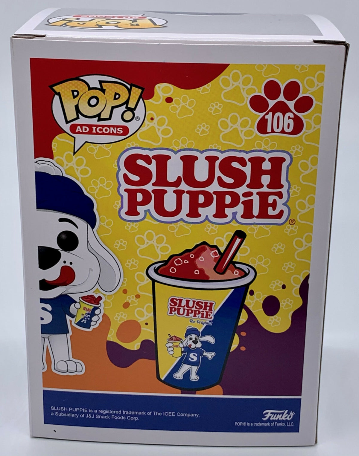 Slush Puppie Pop #106 Funko Pop Ad Icons 2020 damaged plastic insert SEE