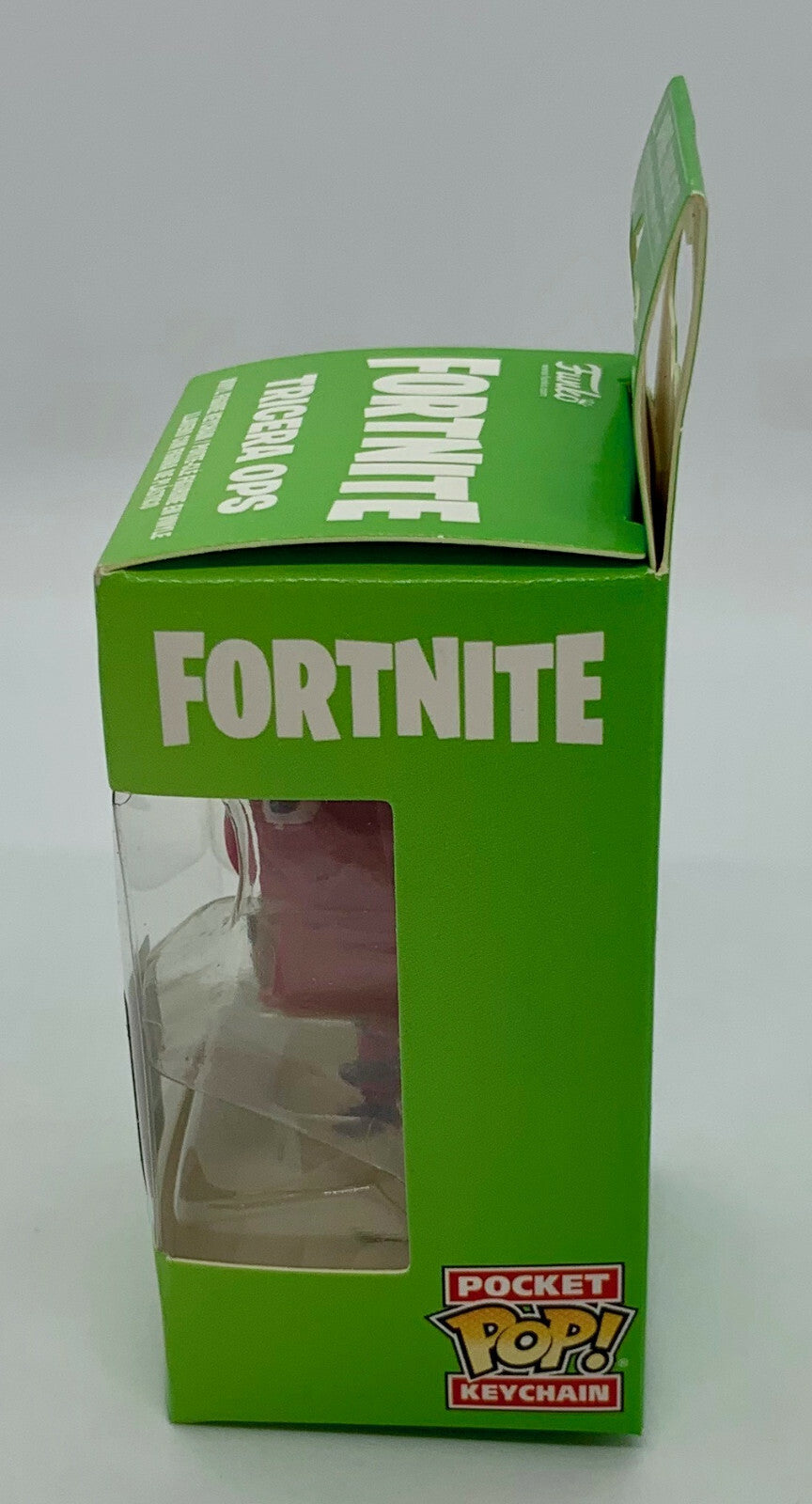 Fortnite Tricera Ops Funko Pocket Pop Keychain 2018 Vaulted