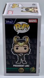 President Loki Pop #898 Marvel Studios Loki Funko Pop 2021 in Pop Protector