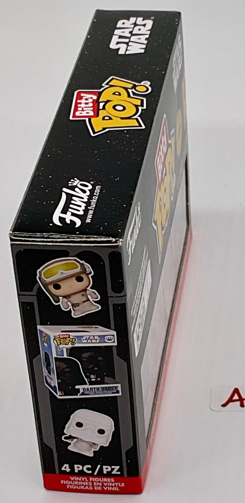 Star Wars Funko Bitty Pop 4-Pack with Stackable Shelf 2025 (A)