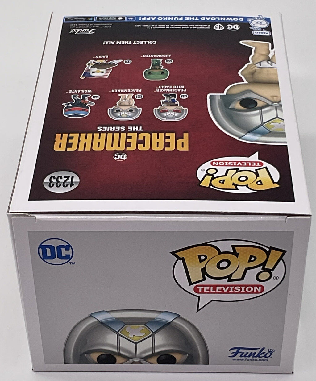 Peacemaker Pop #1233 DC Peacemaker The Series Funko  2022 with Protector
