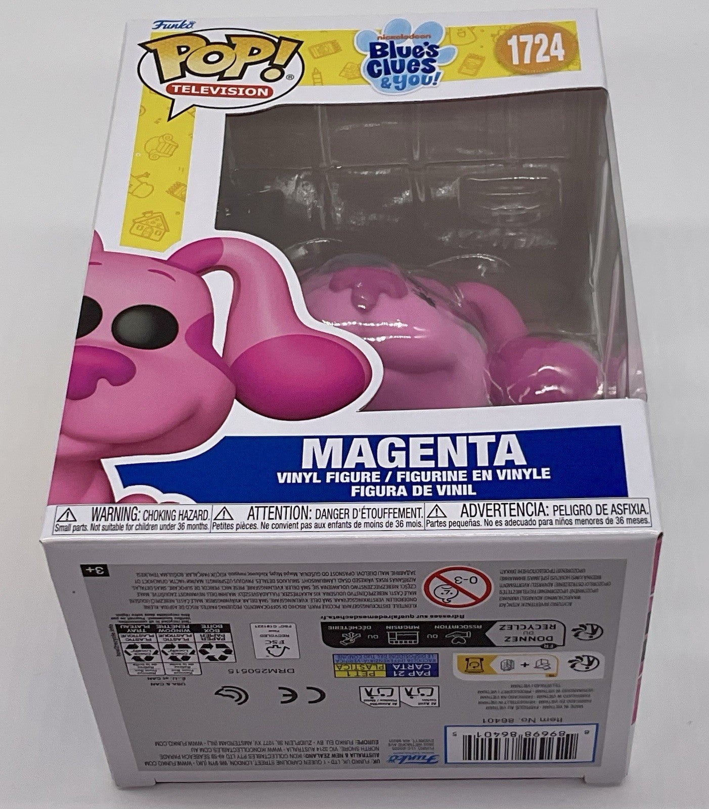 Blue’s Clues Magenta Pop #1724 Nickelodeon 2025 Blues Clues and You Funko